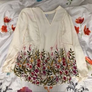 Flowy Empire Waist Blouse 🌸